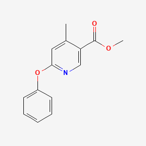 Methyl 4-methyl-6-phenoxynicotinate