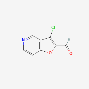 3-Chlorofuro[3,2-c]pyridine-2-carbaldehyde