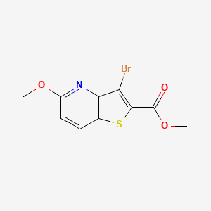 Methyl 3-bromo-5-methoxythieno[3,2-B]pyridine-2-carboxylate