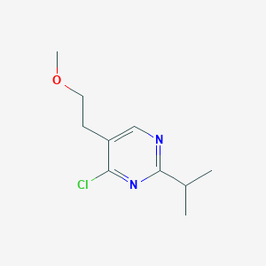 4-Chloro-2-isopropyl-5-(2-methoxyethyl)pyrimidine