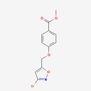 Methyl 4-((3-bromoisoxazol-5-yl)methoxy)benzoate