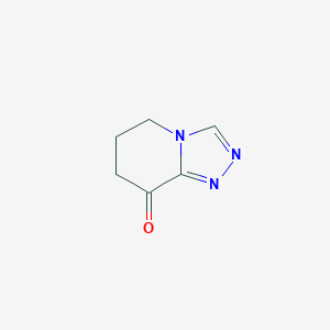 molecular formula C6H7N3O B11791697 6,7-Dihydro-[1,2,4]triazolo[4,3-a]pyridin-8(5H)-one 