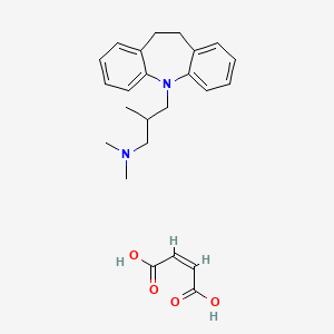 molecular formula C9H15BrO B1179170 Trimipramine maleate CAS No. 138283-60-0