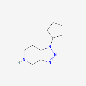 1-Cyclopentyl-4,5,6,7-tetrahydro-1H-[1,2,3]triazolo[4,5-c]pyridine