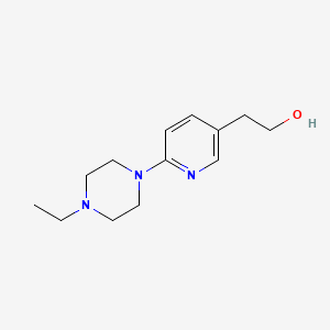 2-(6-(4-Ethylpiperazin-1-yl)pyridin-3-yl)ethanol