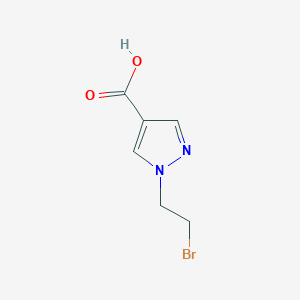 1-(2-Bromoethyl)-1H-pyrazole-4-carboxylic acid