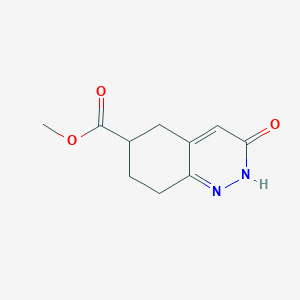 Methyl 3-oxo-2,3,5,6,7,8-hexahydrocinnoline-6-carboxylate