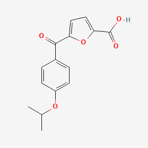 5-(4-Isopropoxybenzoyl)furan-2-carboxylic acid