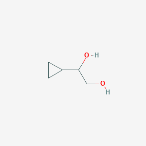 molecular formula C5H10O2 B1179235 1-Cyclopropylethane-1,2-diol CAS No. 134511-23-2