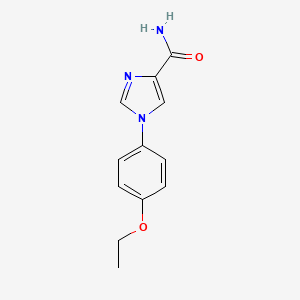 1-(4-Ethoxyphenyl)-1H-imidazole-4-carboxamide