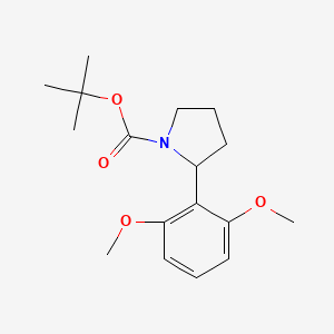 tert-Butyl 2-(2,6-dimethoxyphenyl)pyrrolidine-1-carboxylate