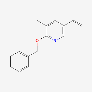 2-(Benzyloxy)-3-methyl-5-vinylpyridine