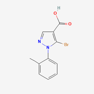 5-Bromo-1-(o-tolyl)-1H-pyrazole-4-carboxylic acid