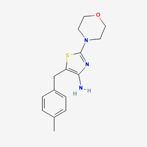 5-(4-Methylbenzyl)-2-morpholinothiazol-4-amine