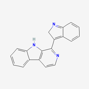 1-(2H-Indol-3-yl)-9H-pyrido(3,4-b)indole