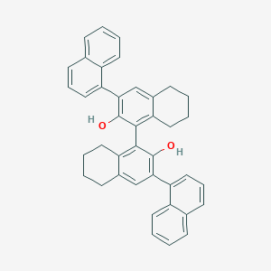 molecular formula C11H10N2O2 B1179323 (R)-3,3'-Bis(1-naphthyl)-5,5',6,6',7,7',8,8'-octahydro-1,1'-bi-2,2'-naphthol CAS No. 1205537-79-6