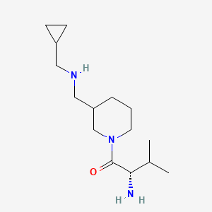 (2S)-2-Amino-1-(3-(((cyclopropylmethyl)amino)methyl)piperidin-1-yl)-3-methylbutan-1-one