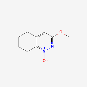 molecular formula C9H12N2O2 B1179329 3-Methoxy-5,6,7,8-tetrahydrocinnoline 1-oxide 