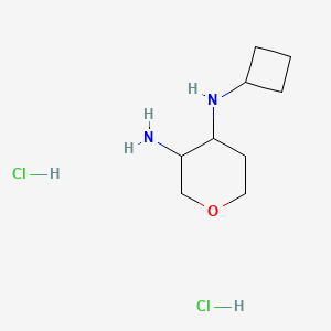 N4-Cyclobutyltetrahydro-2H-pyran-3,4-diaminedihydrochloride