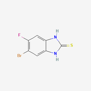 5-Bromo-6-fluoro-1H-benzo[d]imidazole-2(3H)-thione