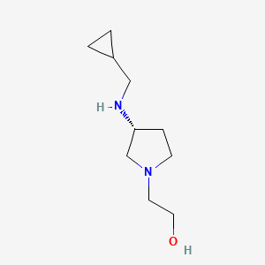 (R)-2-(3-((Cyclopropylmethyl)amino)pyrrolidin-1-yl)ethanol