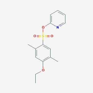 2-Pyridinyl 4-ethoxy-2,5-dimethylbenzenesulfonate