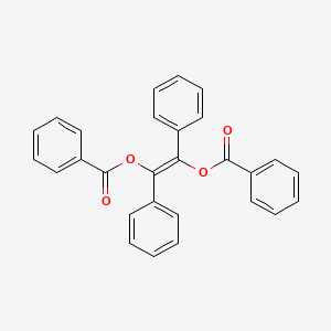 (E)-alpha,beta-Bis(benzoyloxy)stilbene