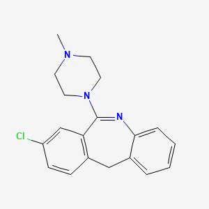 Morphanthridine, 8-chloro-6-(4-methyl-1-piperazinyl)-
