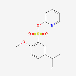 2-Pyridinyl 5-isopropyl-2-methoxybenzenesulfonate