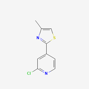 2-(2-Chloropyridin-4-yl)-4-methylthiazole