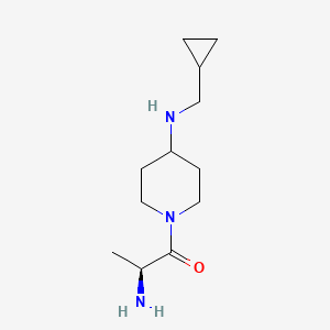 (S)-2-Amino-1-(4-((cyclopropylmethyl)amino)piperidin-1-yl)propan-1-one