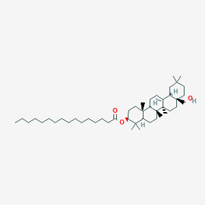 molecular formula C46H80O3 B1179413 棕榈酸红没药醇 3 CAS No. 19833-13-7