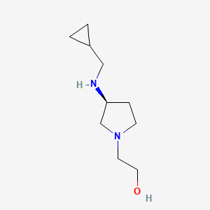 (S)-2-(3-((Cyclopropylmethyl)amino)pyrrolidin-1-yl)ethanol