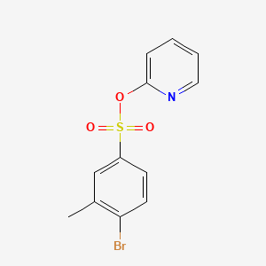 2-Pyridinyl 4-bromo-3-methylbenzenesulfonate