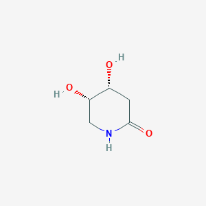 (4R,5S)-4,5-Dihydroxypiperidin-2-one