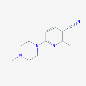 2-Methyl-6-(4-methylpiperazin-1-yl)nicotinonitrile