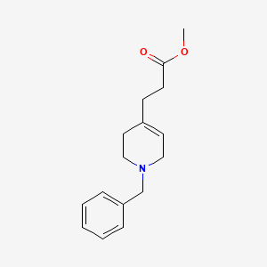 Methyl 3-(1-Benzyl-1,2,3,6-tetrahydro-4-pyridyl)propanoate