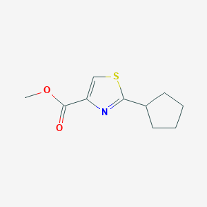 Methyl 2-cyclopentylthiazole-4-carboxylate