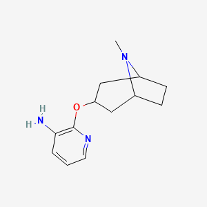 2-((8-Methyl-8-azabicyclo[3.2.1]octan-3-yl)oxy)pyridin-3-amine