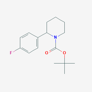 tert-Butyl 2-(4-fluorophenyl)piperidine-1-carboxylate