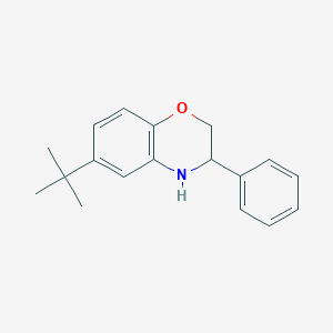 6-(tert-Butyl)-3-phenyl-3,4-dihydro-2H-benzo[b][1,4]oxazine