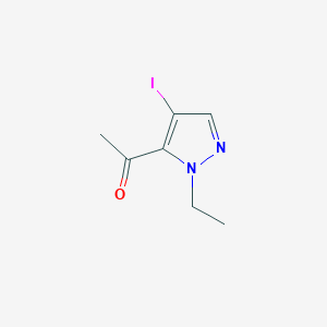 1-(1-Ethyl-4-iodo-1H-pyrazol-5-yl)ethanone