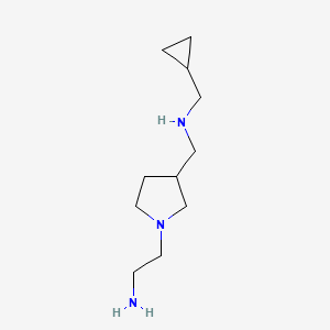 2-(3-(((Cyclopropylmethyl)amino)methyl)pyrrolidin-1-yl)ethanamine