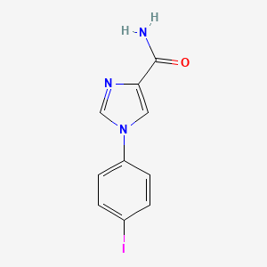 1-(4-Iodophenyl)-1H-imidazole-4-carboxamide