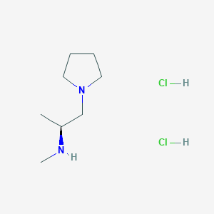 (S)-N-Methyl-1-(pyrrolidin-1-yl)propan-2-amine dihydrochloride