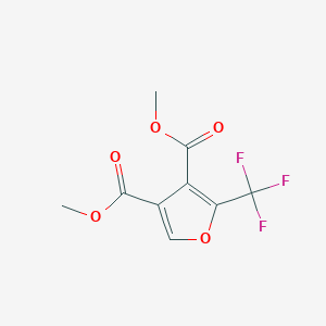 Dimethyl 2-(trifluoromethyl)furan-3,4-dicarboxylate