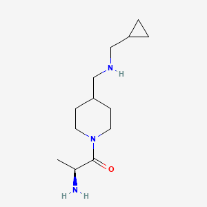 (S)-2-Amino-1-(4-(((cyclopropylmethyl)amino)methyl)piperidin-1-yl)propan-1-one