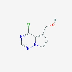 (4-Chloropyrrolo[2,1-F][1,2,4]triazin-5-YL)methanol