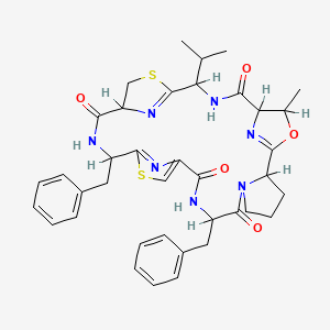 molecular formula C7H13N3O2 B1179638 Lissoclinamide 6 CAS No. 126452-98-0