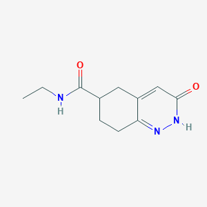 N-Ethyl-3-oxo-2,3,5,6,7,8-hexahydrocinnoline-6-carboxamide